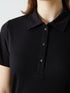 LC Waikiki Polo Neck Textured Women'S T-Shirt